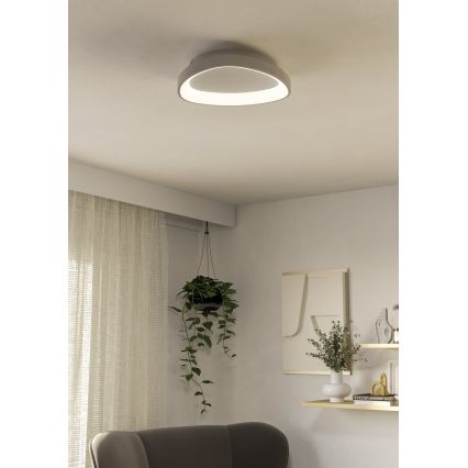 Eglo - LED Dimmable ceiling light LED/12W/230V 2700-6500K white + remote control