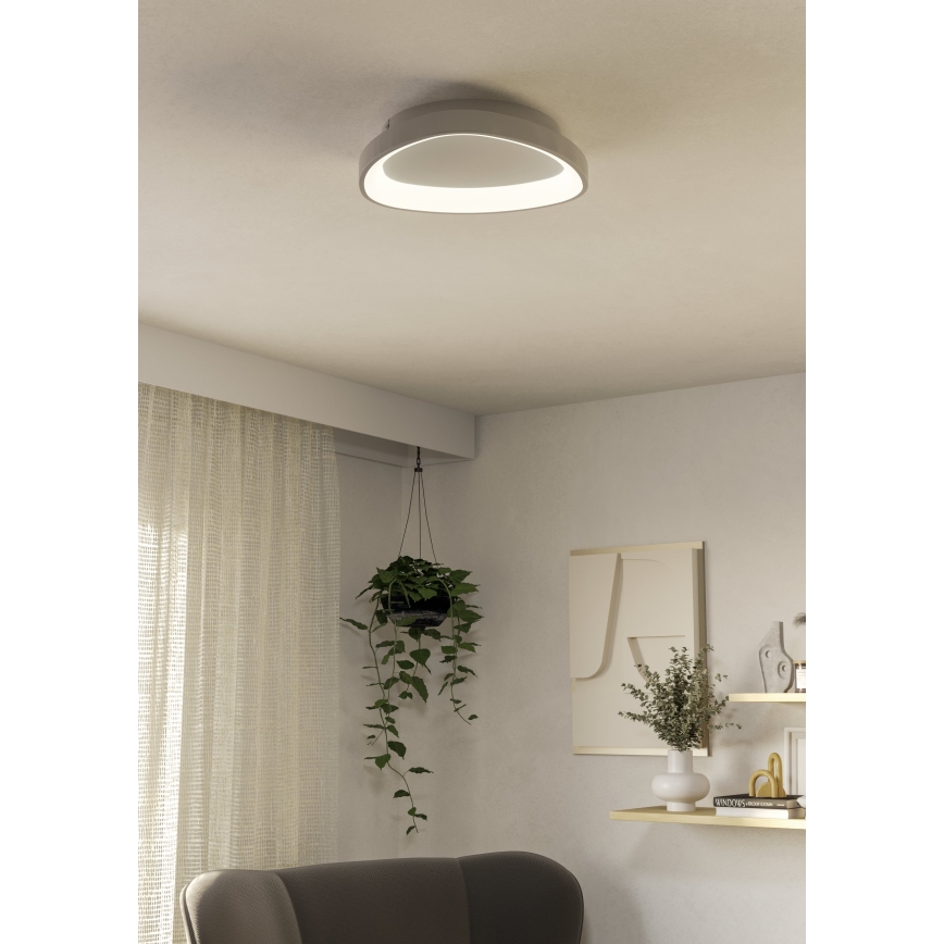 Eglo - LED Dimmable ceiling light LED/12W/230V 2700-6500K white + remote control