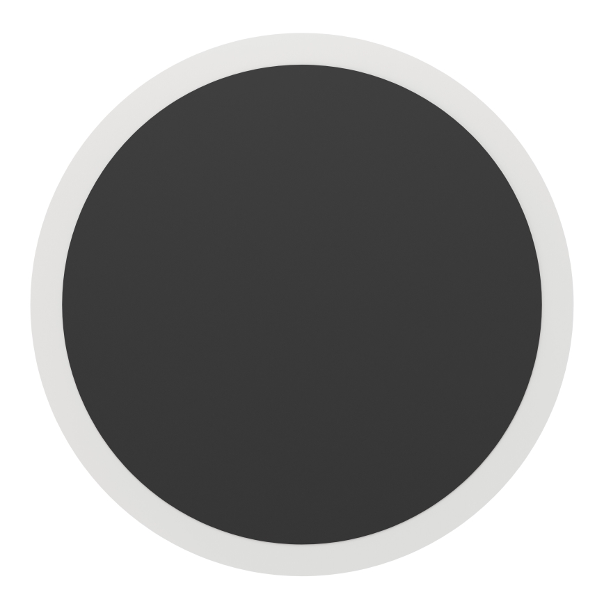 Eglo - LED Wall light LED/12W/230V 3000K d. 17 cm black