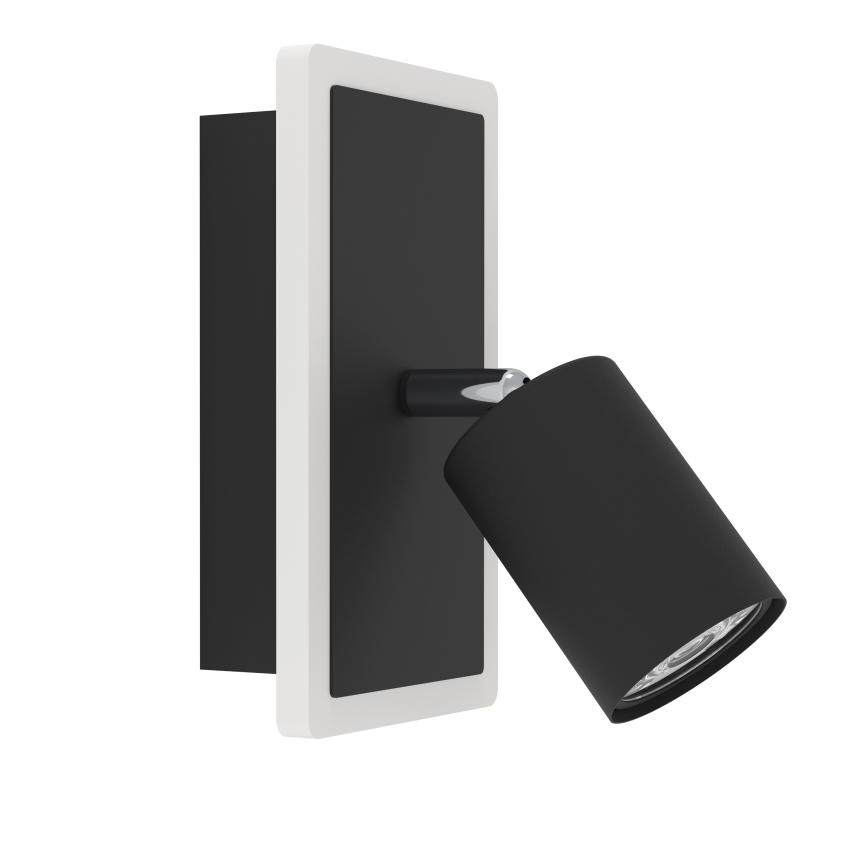 Eglo - LED Wall-mounted Spotlight LED/7W/230V Black