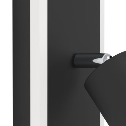 Eglo - LED Wall-mounted Spotlight LED/7W/230V Black