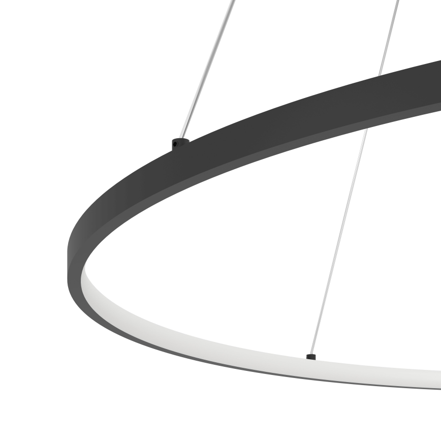 Eglo - LED Dimmable chandelier on a string LED/40W/230V 2700-6500K black + remote control