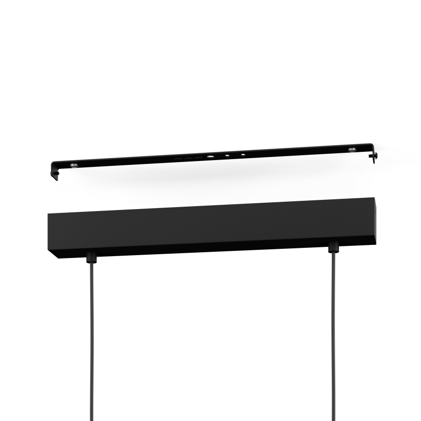 Eglo - LED Dimmable chandelier on a string 2xLED/12,5W/230V+1xLED/15,5W 3000K beige/black