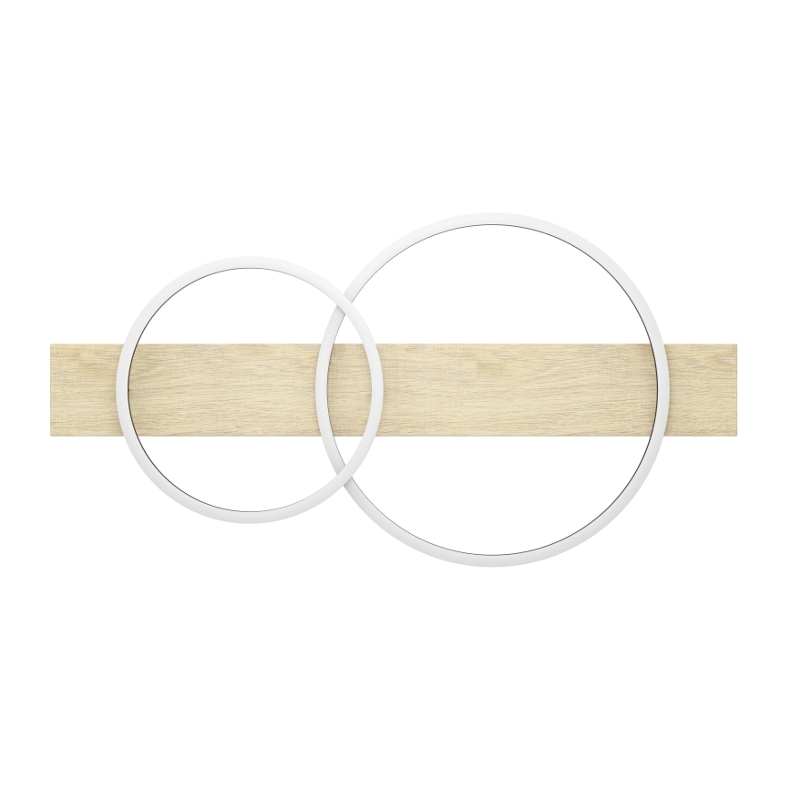Eglo - LED Ceiling light 2xLED/12W/230V 3000K beige/black