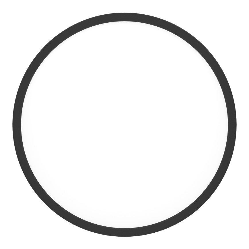 Eglo - Dimmable LED RGBW bathroom ceiling light LED/17.5W/230V 2700-6500K Ø 39.9 cm IP44 black