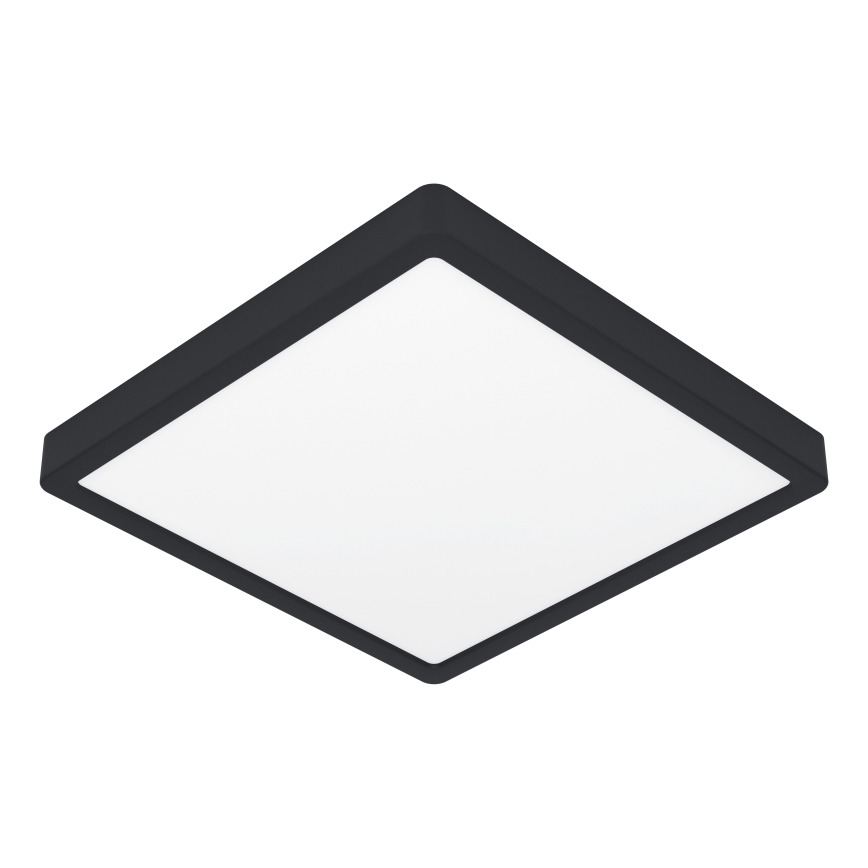 Eglo - LED RGBW Dimmable Bathroom Ceiling Light LED/17.8W/230V 2700–6500K Ø 39.9 cm IP44 Black