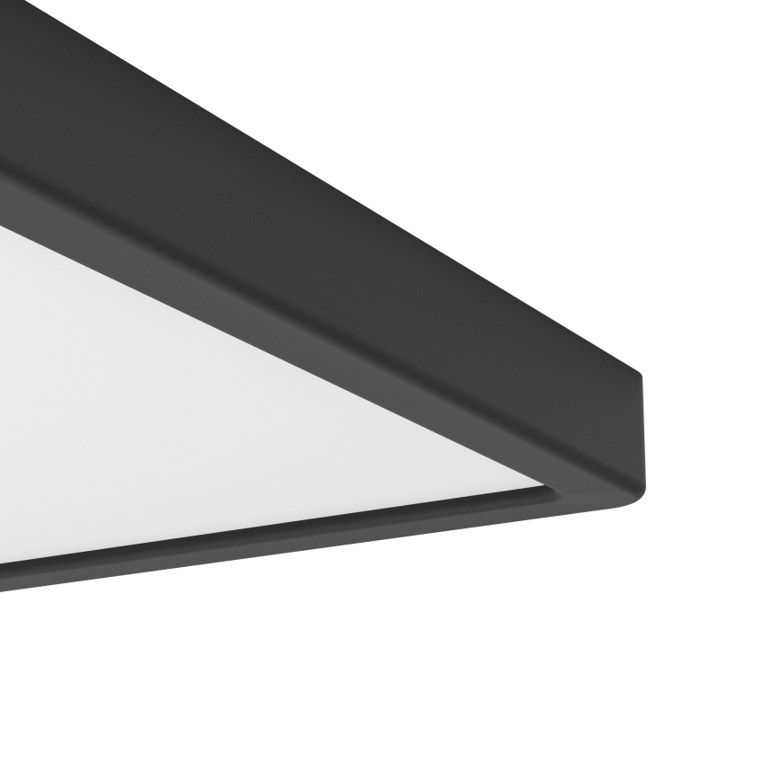 Eglo - LED RGBW Dimmable Bathroom Ceiling Light LED/17.8W/230V 2700–6500K Ø 39.9 cm IP44 Black