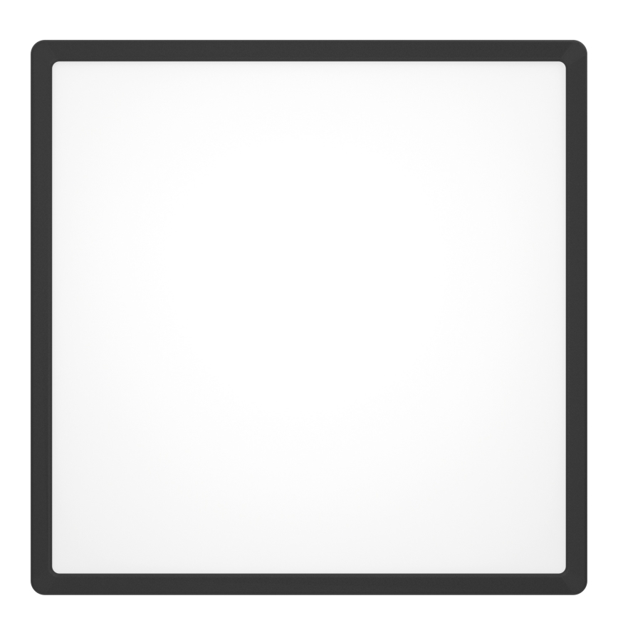 Eglo - LED RGBW Dimmable Bathroom Ceiling Light LED/17.8W/230V 2700–6500K Ø 39.9 cm IP44 Black