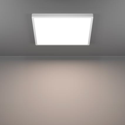 Eglo - LED RGBW Dimmable Bathroom Ceiling Light LED/17.8W/230V 2700-6500K Ø 39 cm IP44 White