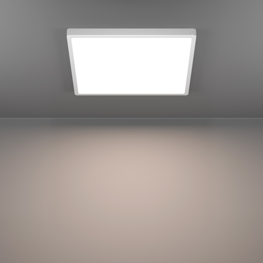 Eglo - LED RGBW Dimmable Bathroom Ceiling Light LED/17.8W/230V 2700-6500K Ø 39 cm IP44 White