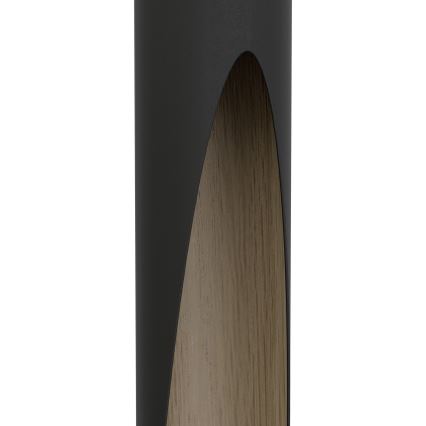 Eglo - LED Chandelier on a string 1xGU10/4,5W/230V 3000K black/brown