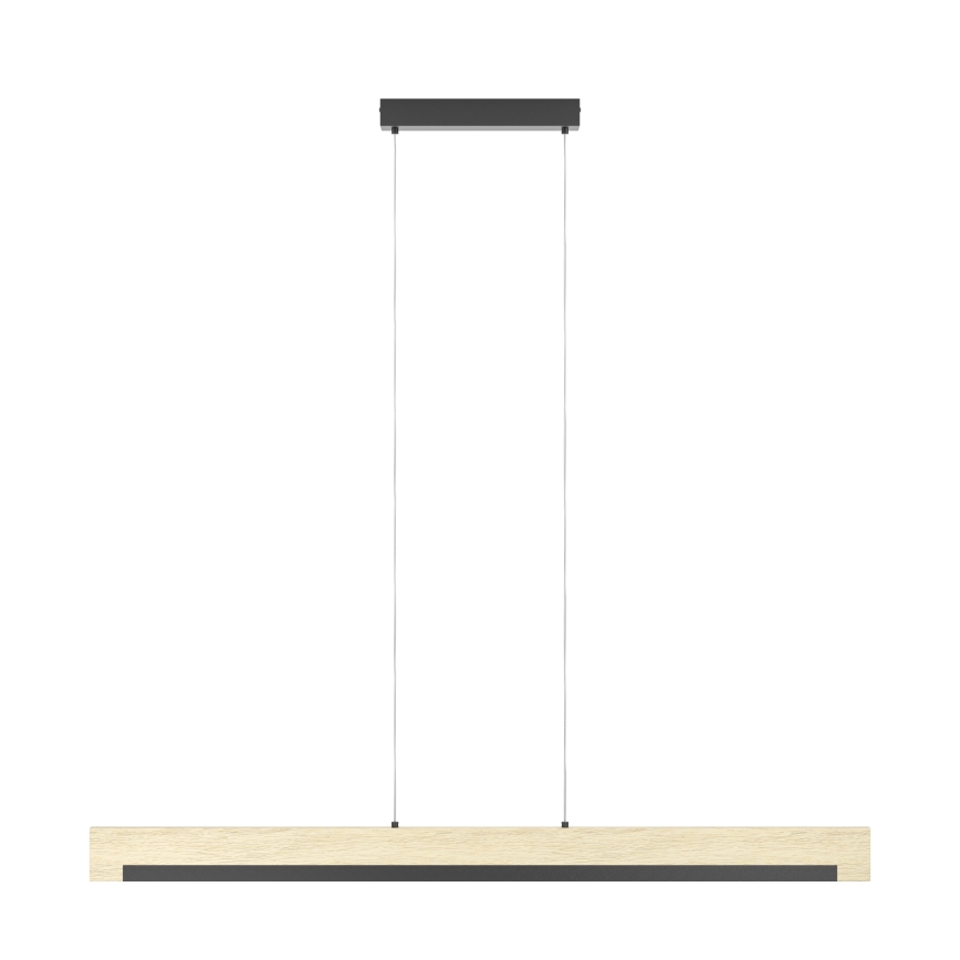 Eglo - LED Dimmable chandelier on a string LED/25,5W/230V 3000K black/beige