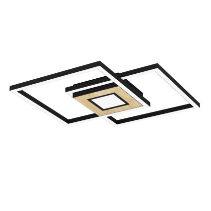 Eglo - Dimmable LED ceiling light 2xLED/17W/230V +LED/4,2W 2700-6500K + remote control