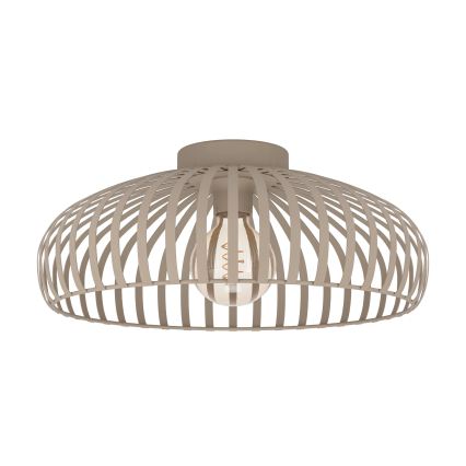 Eglo - Ceiling light, 1× E27/40W/230V, Ø 43 cm, sand-colored