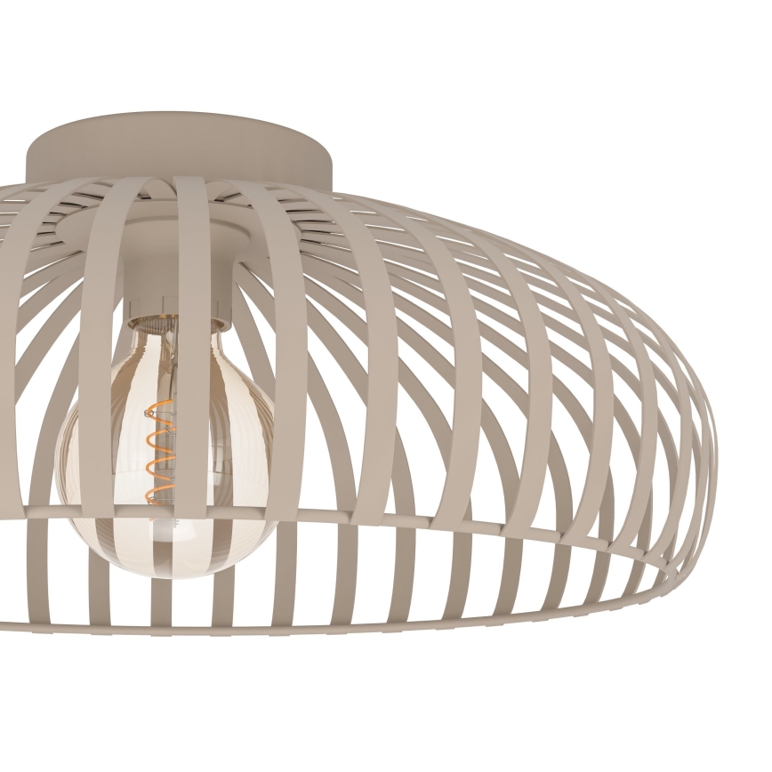 Eglo - Ceiling light, 1× E27/40W/230V, Ø 43 cm, sand-colored