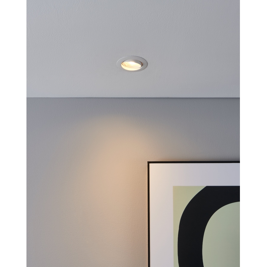 Eglo - SET 3x LED Recessed light 1xGU10/4W/230V white