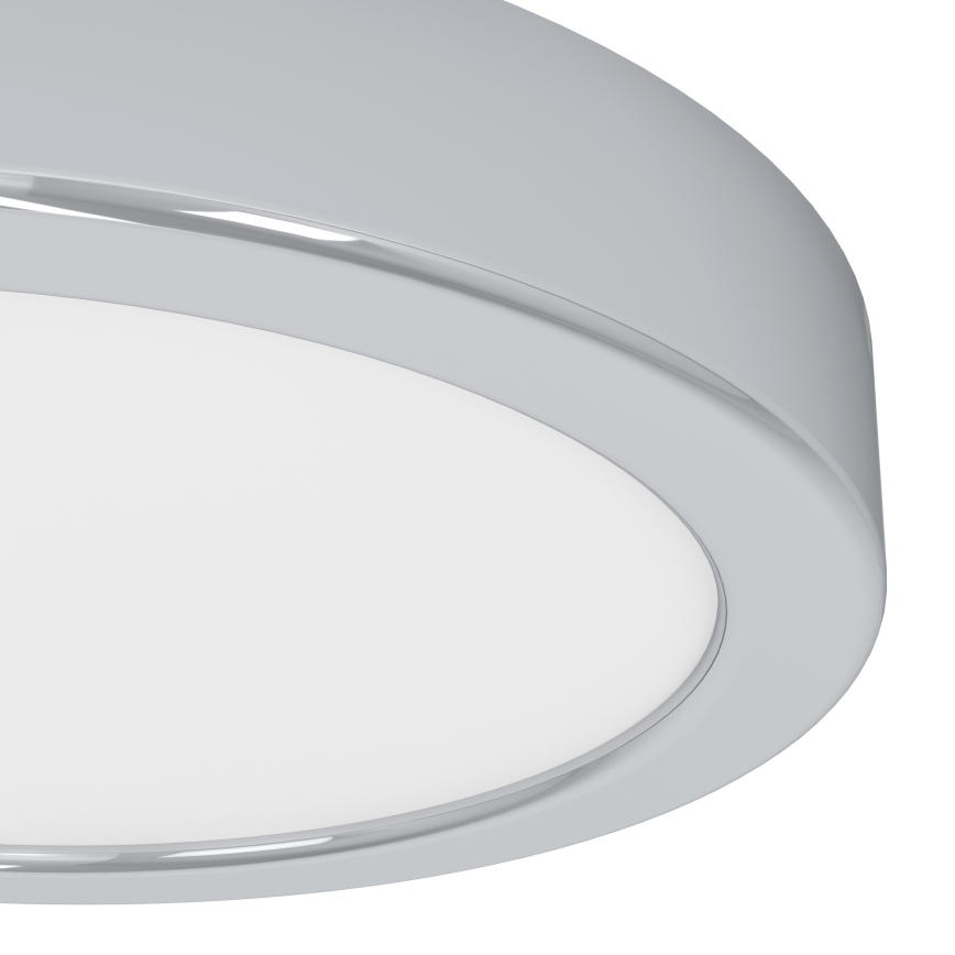 Eglo - LED Bathroom Ceiling Light LED/7.5W/230V 2700/4000/6500K Ø 16.6 cm IP44 Glossy Chrome