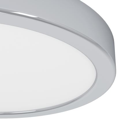 Eglo - LED Bathroom Ceiling Light LED/11.5W/230V 2700/4000/6500K Ø 21.1 cm IP44 Polished Chrome