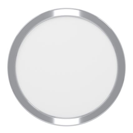 Eglo - LED Bathroom Ceiling Light LED/11.5W/230V 2700/4000/6500K Ø 21.1 cm IP44 Polished Chrome