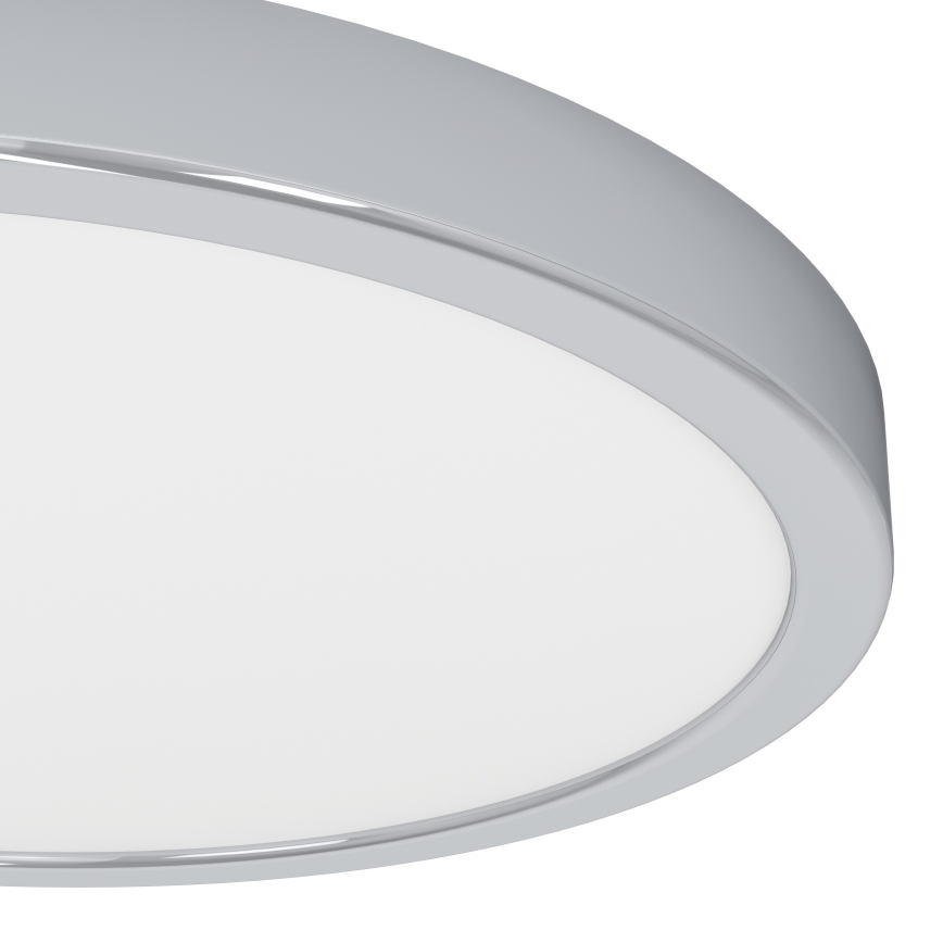 Eglo - LED Bathroom Ceiling Light LED/14.2W/230V 2700/4000/6500K Ø 27.8 cm IP44 Polished Chrome