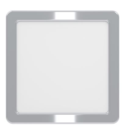 Eglo - LED Bathroom Ceiling Light LED/7W/230V 2700/4000/6500K 15x15 cm IP44 Polished Chrome