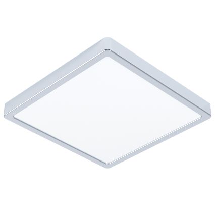 Eglo - LED Bathroom Ceiling Light LED/13W/230V 2700/4000/6500K 29x29 cm IP44 Polished Chrome