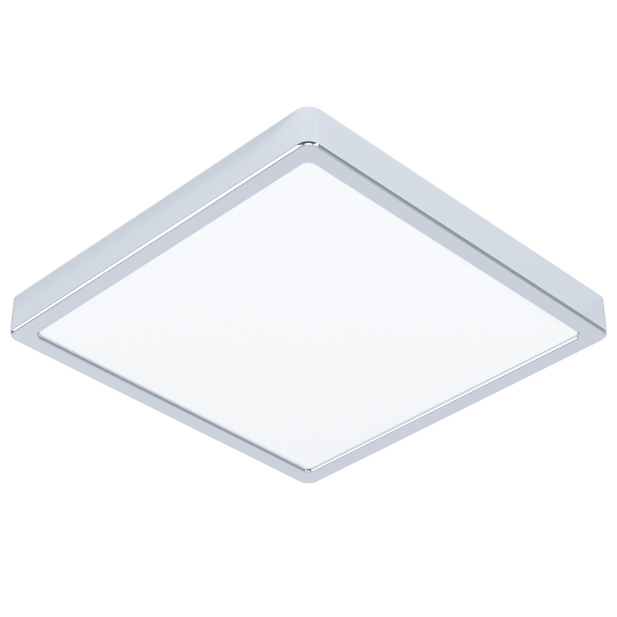 Eglo - LED Bathroom Ceiling Light LED/13W/230V 2700/4000/6500K 29x29 cm IP44 Polished Chrome
