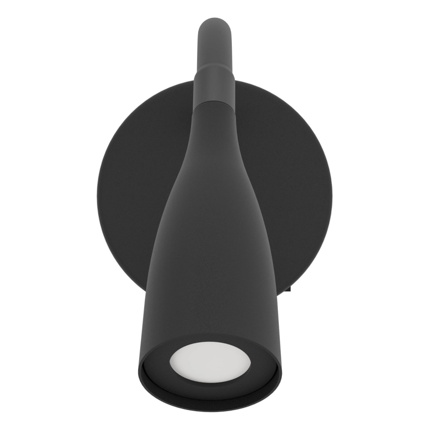 Eglo - Flexible LED Wall Light, 3.8W/230V, Black