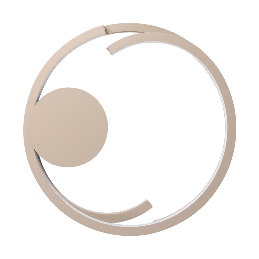 Eglo - Dimmable LED ceiling light 2x LED/20W, 230V, 2700–6500K, Ø 48 cm, beige, with remote control