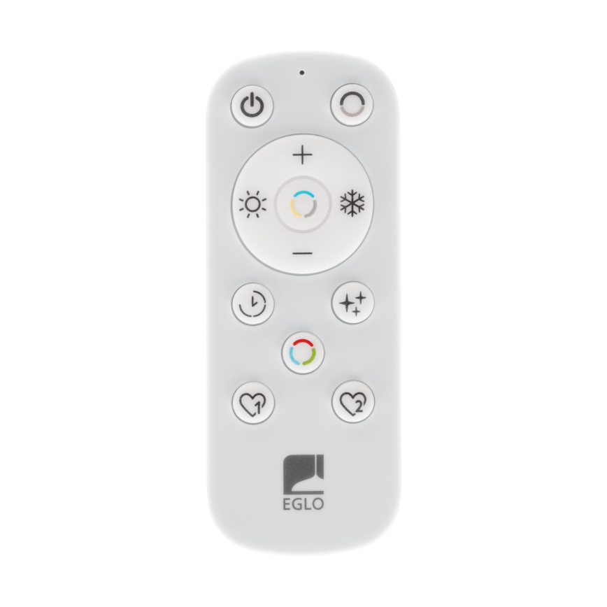 Eglo - Dimmable LED ceiling light 2x LED/20W, 230V, 2700–6500K, Ø 48 cm, beige, with remote control