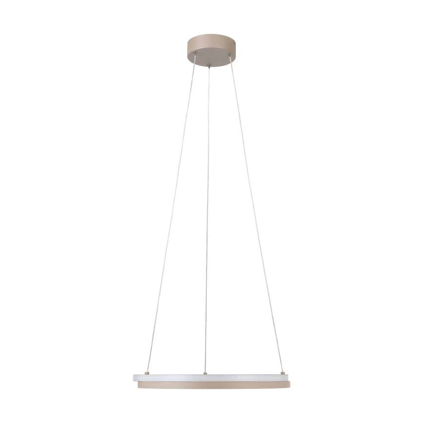Eglo - Dimmable LED pendant light on cable, 2xLED/20W/230V, 2700-6500K, Ø 48 cm, beige + remote control
