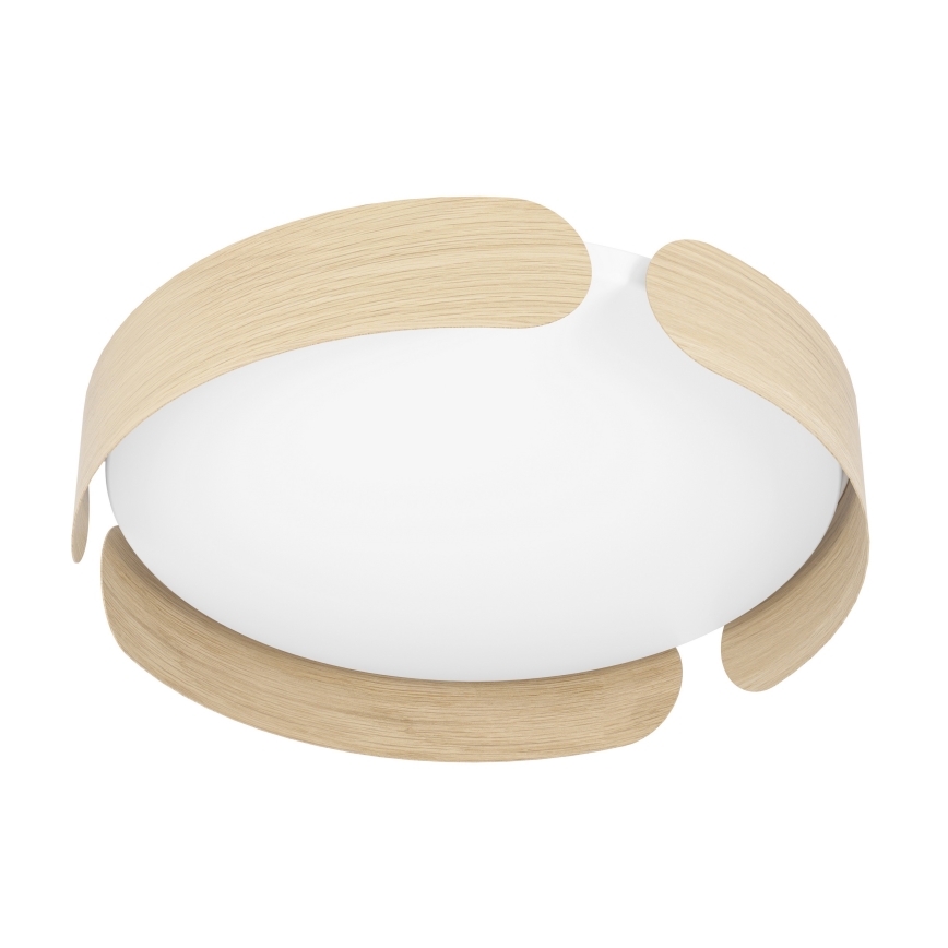 Eglo - LED Ceiling Light LED/20W/230V Ø 37 cm Beige