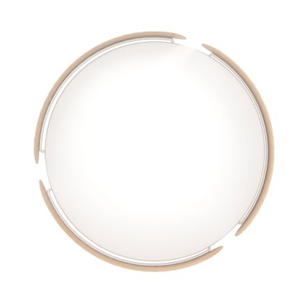 Eglo - LED Ceiling Light LED/20W/230V Ø 37 cm Beige