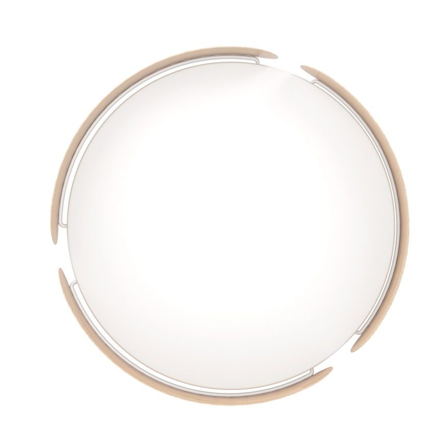 Eglo - LED Ceiling Light LED/20W/230V Ø 37 cm Beige