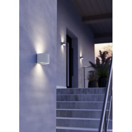 Eglo - LED Outdoor Wall Light 2xLED/2,8W/230V IP54 White