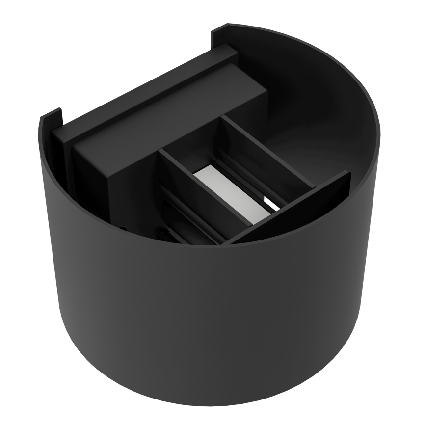 Eglo - LED Outdoor Wall Light 2xLED/2.8W/230V IP54 Black