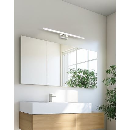 Eglo - LED Bathroom Mirror Light LED/10W/230V 3000/4000/6500K 60 cm IP44 polished chrome