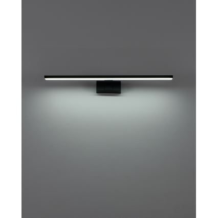 Eglo - LED Mirror Light for Bathroom, 10W, 230V, 3000/4000/6500K, 60 cm, IP44, Black