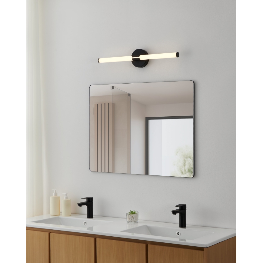 Eglo - LED Bathroom Mirror Light LED/11W/230V 3000/4000/6500K 60 cm IP44 Black