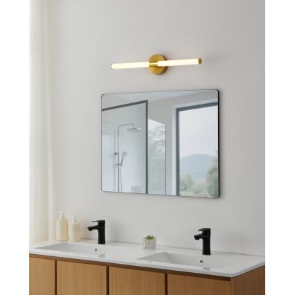 Eglo - LED Bathroom Mirror Light, 11W, 230V, 3000/4000/6500K, 60 cm, IP44, Gold