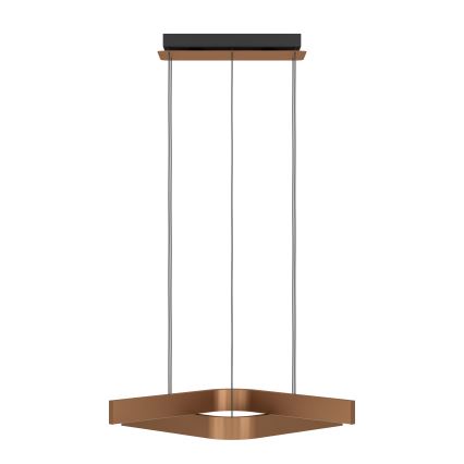 Eglo - LED RGBW Dimmable Pendant Light on Cable 2xLED/18W/230V Copper/Black