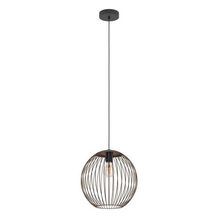 Eglo - Cable pendant light 1xE27/60W/230V black