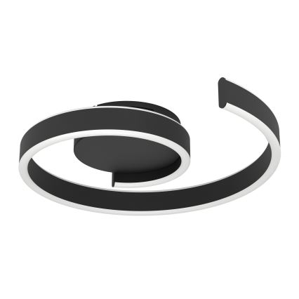 Eglo - LED RGBW Dimmable Ceiling Light LED/37W/230V 3000-6500K Black