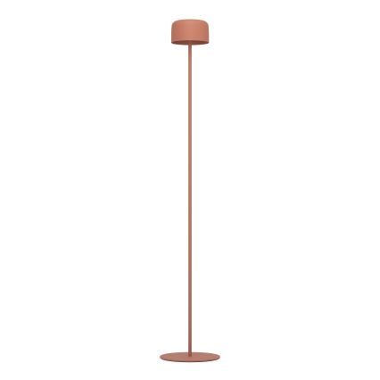 Eglo - LED Solar Rechargeable Touch Floor Lamp LED/2.8W/3.7V 1800 mAh IP44 Orange