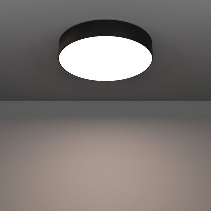 Eglo - RGBW LED Dimmable Ceiling Light LED/15W/230V 2700-6500K Ø 39 cm Black