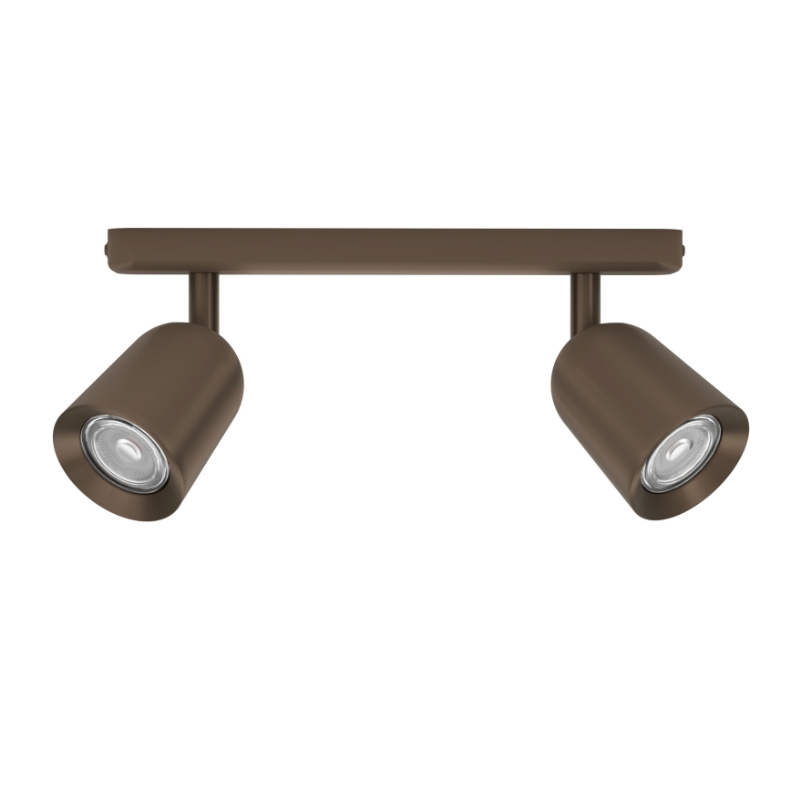 Eglo - 2x GU10 spotlight, 10W, 230V, bronze