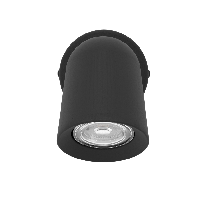 Eglo - Wall-mounted Spotlight 1xGU10/5W/230V, Black