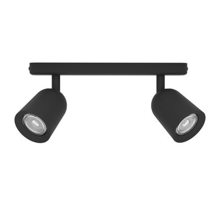 Eglo - 2x GU10 Spotlight, 10W, 230V, Black