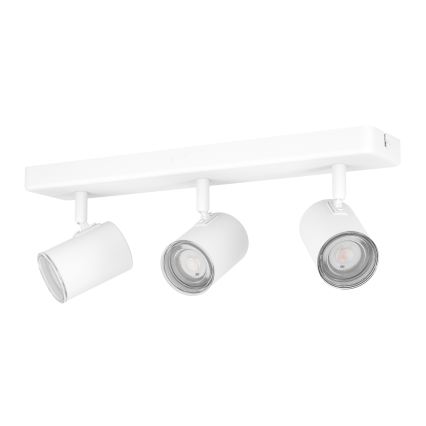 Eglo - Bathroom spotlight 3xGU10/5W/230V IP44 white