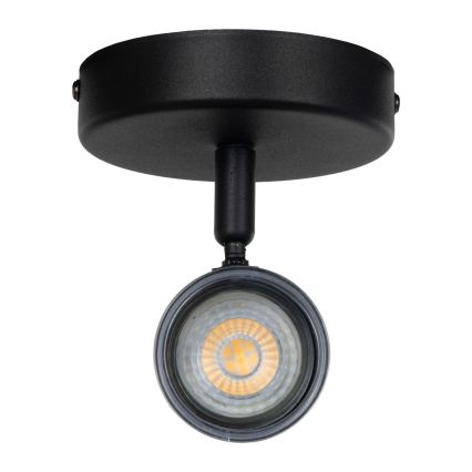 Eglo - Bathroom wall-mounted spotlight 1x GU10/5W/230V, IP44, Black